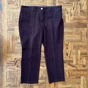 Chico’s So Slimming Brown Jeans 2 Short 12